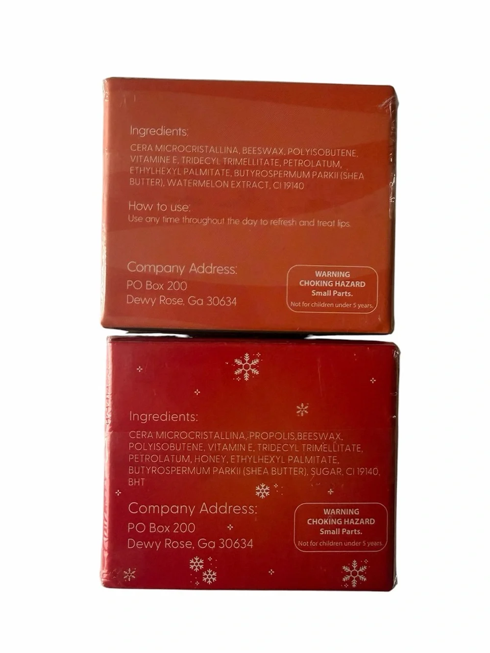NEW! Bee Balm Watermelon & Candy Cane Lip Balm